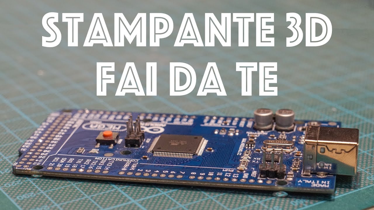 Arduino e Firmware, Impostazioni e Setting di Marlin - Stampante 3D Super economica #3 - Fai da Te
