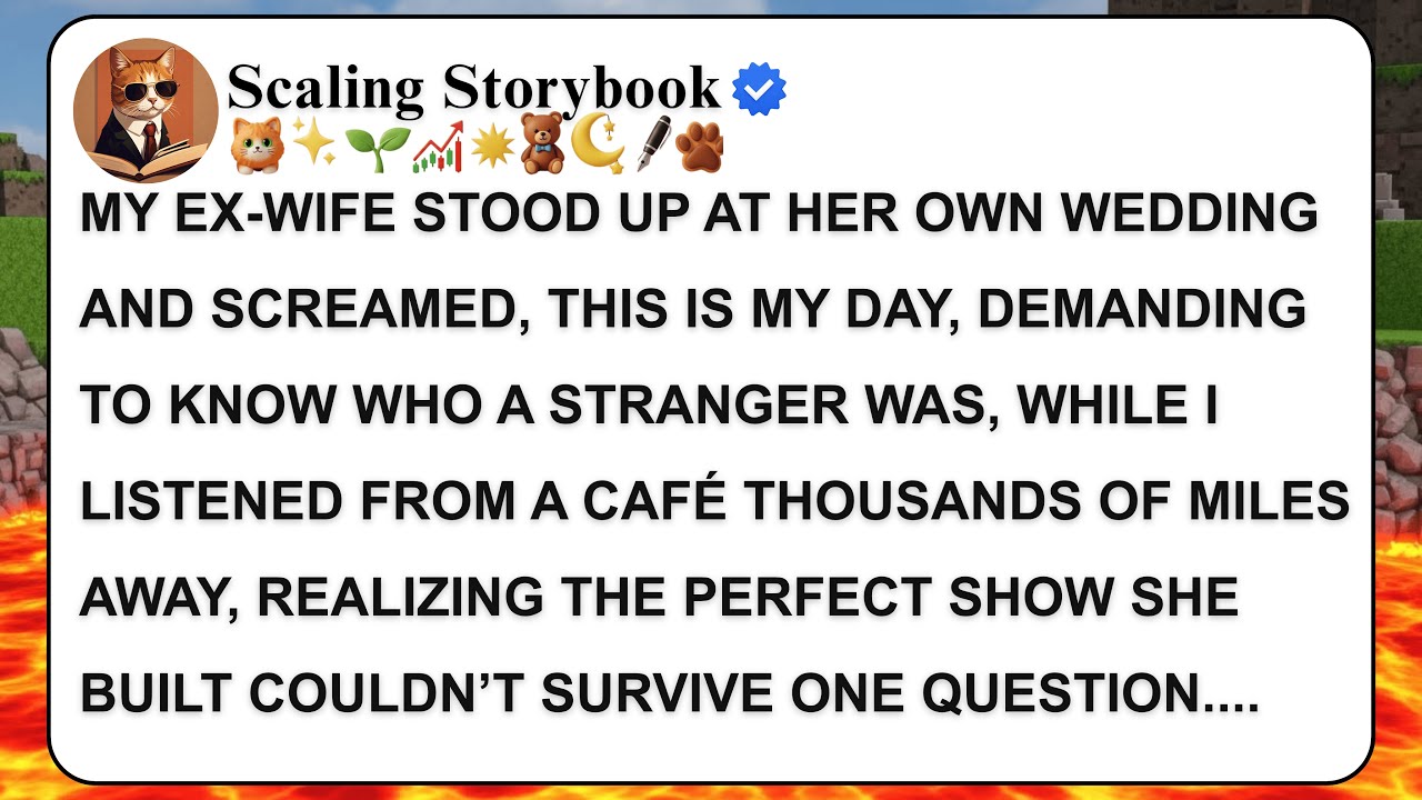 MY EX-WIFE STOOD UP AT HER OWN WEDDING AND SCREAMED, THIS IS MY DAY, DEMANDING TO KNOW WHO A S
