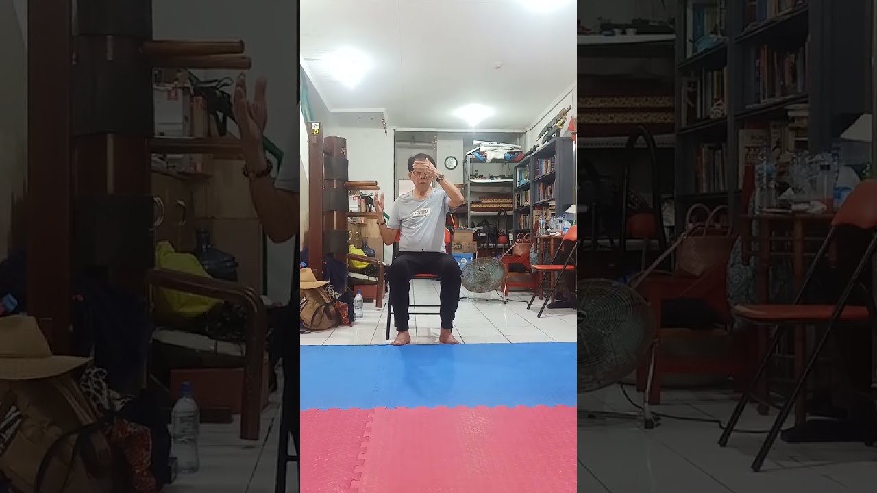 Meditation on activating the 3 dantians and activating the Zhong Mai  by Master Dennis Wang.