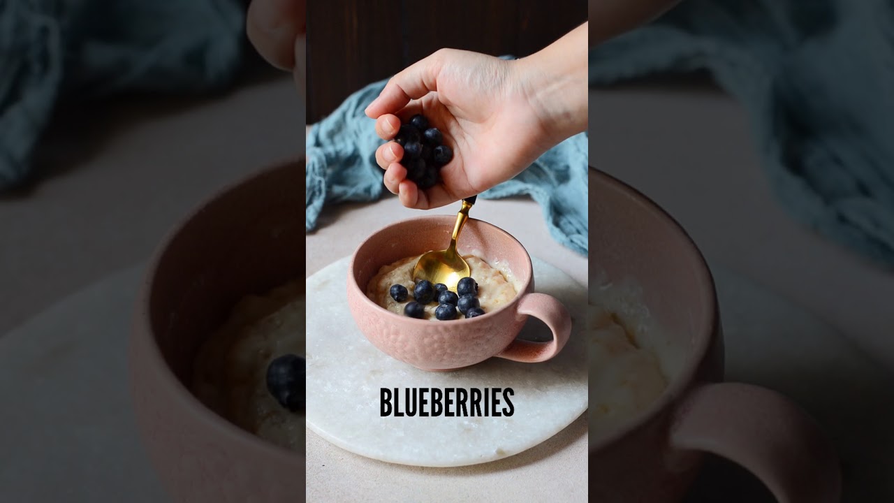 Blueberry Lemon Mug Cake in 2 minutes