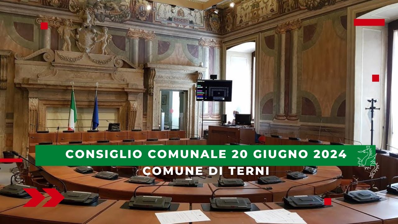Consiglio comunale 20 giugno  2024