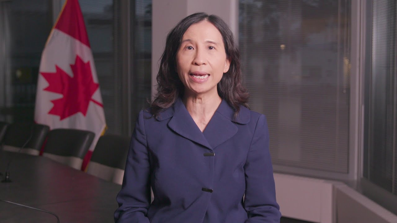 Dr. Theresa Tam at the 2020 CanWaCH Annual General Meeting (AGM)