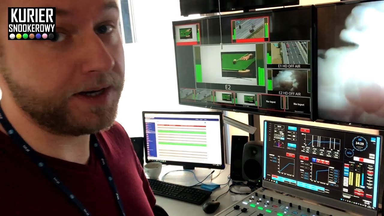Jak wygląda redakcja Eurosportu? - Kurier Snookerowy Vlog #1