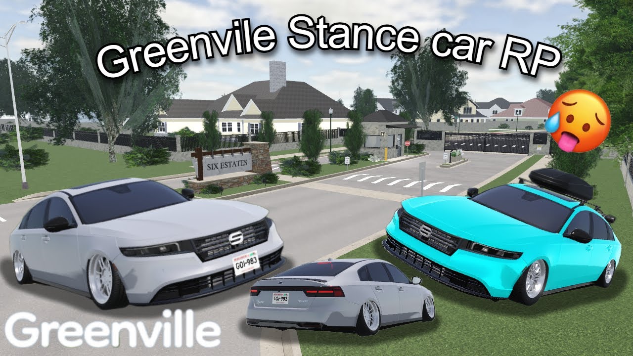 ROBLOX GREENVILLE STANCE CAR HEIST ROLEPLAY (GONE WILD)
