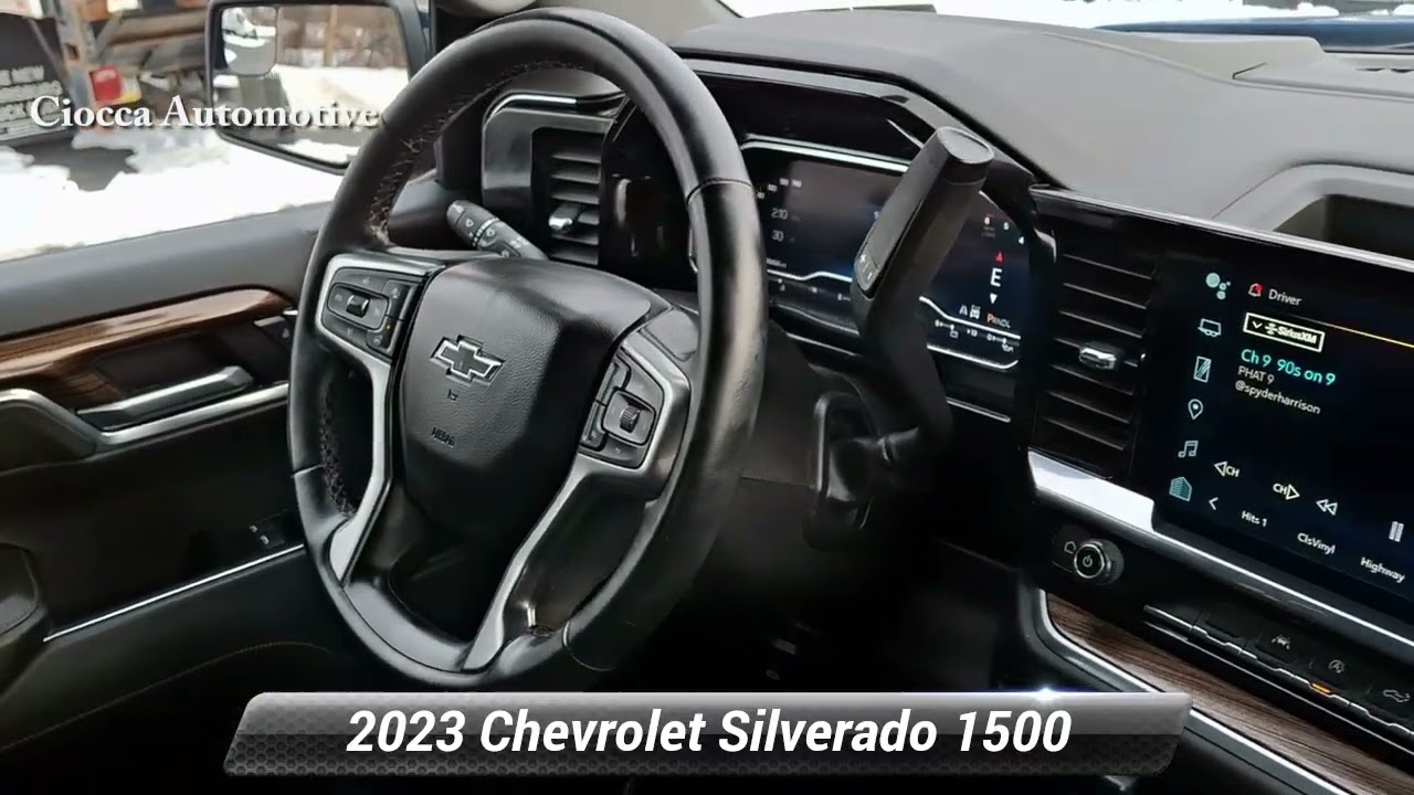 Used 2023 Chevrolet Silverado 1500 4WD Crew Cab Short Bed RST, Red Lion, PA R9921P