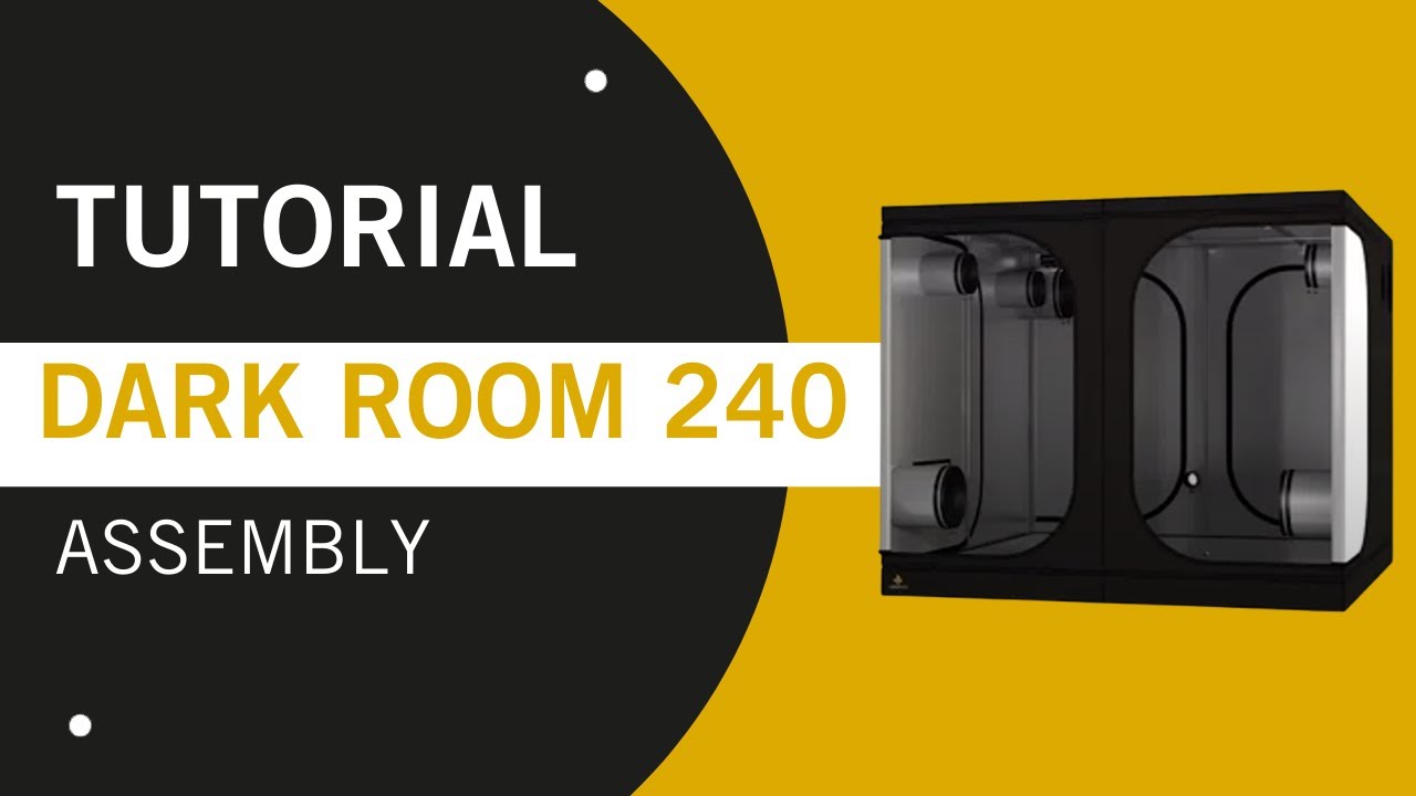 DARK ROOM 240 GROW TENT R3.00 Instruction
