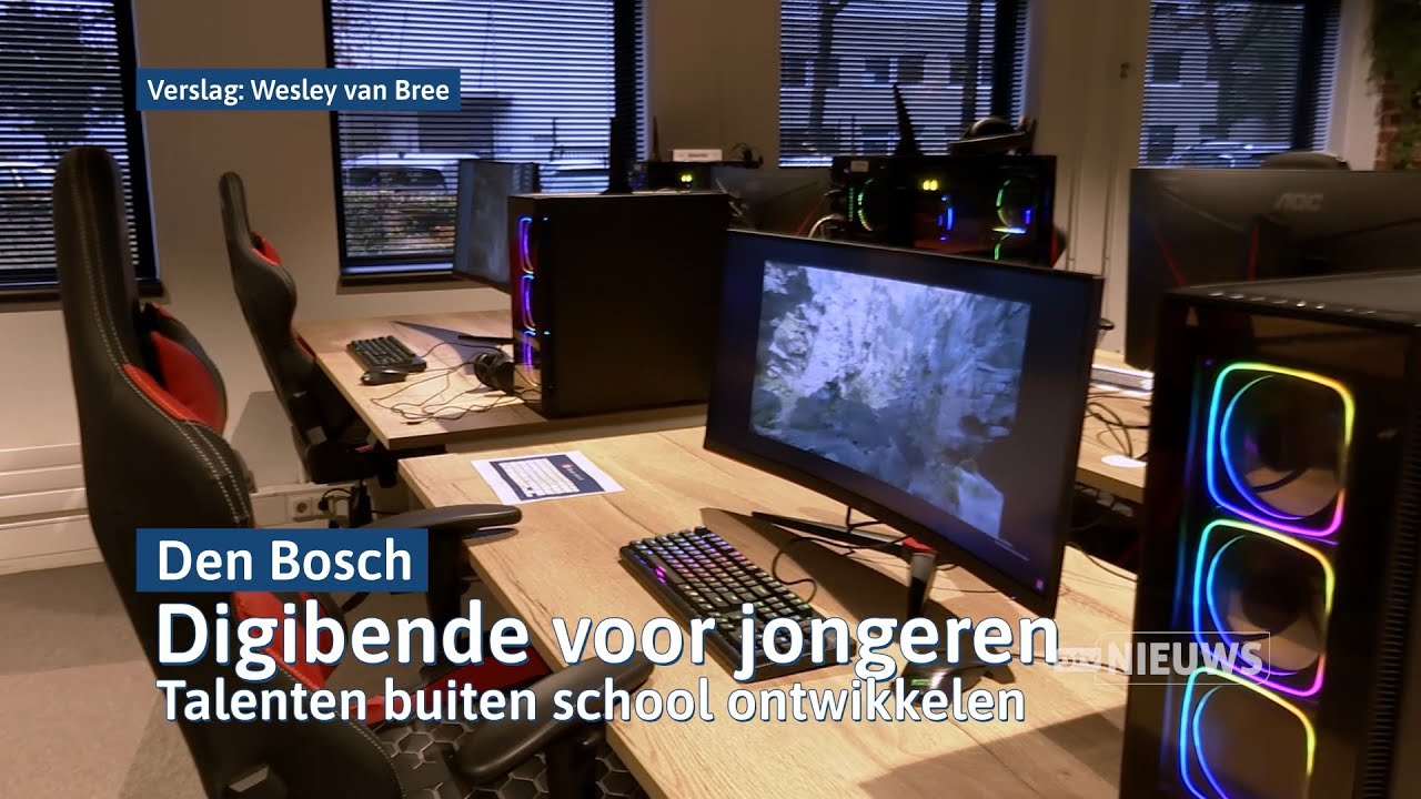 Digibende in Den Bosch helpt (dreigende) schoolverlaters I Dtv Nieuws