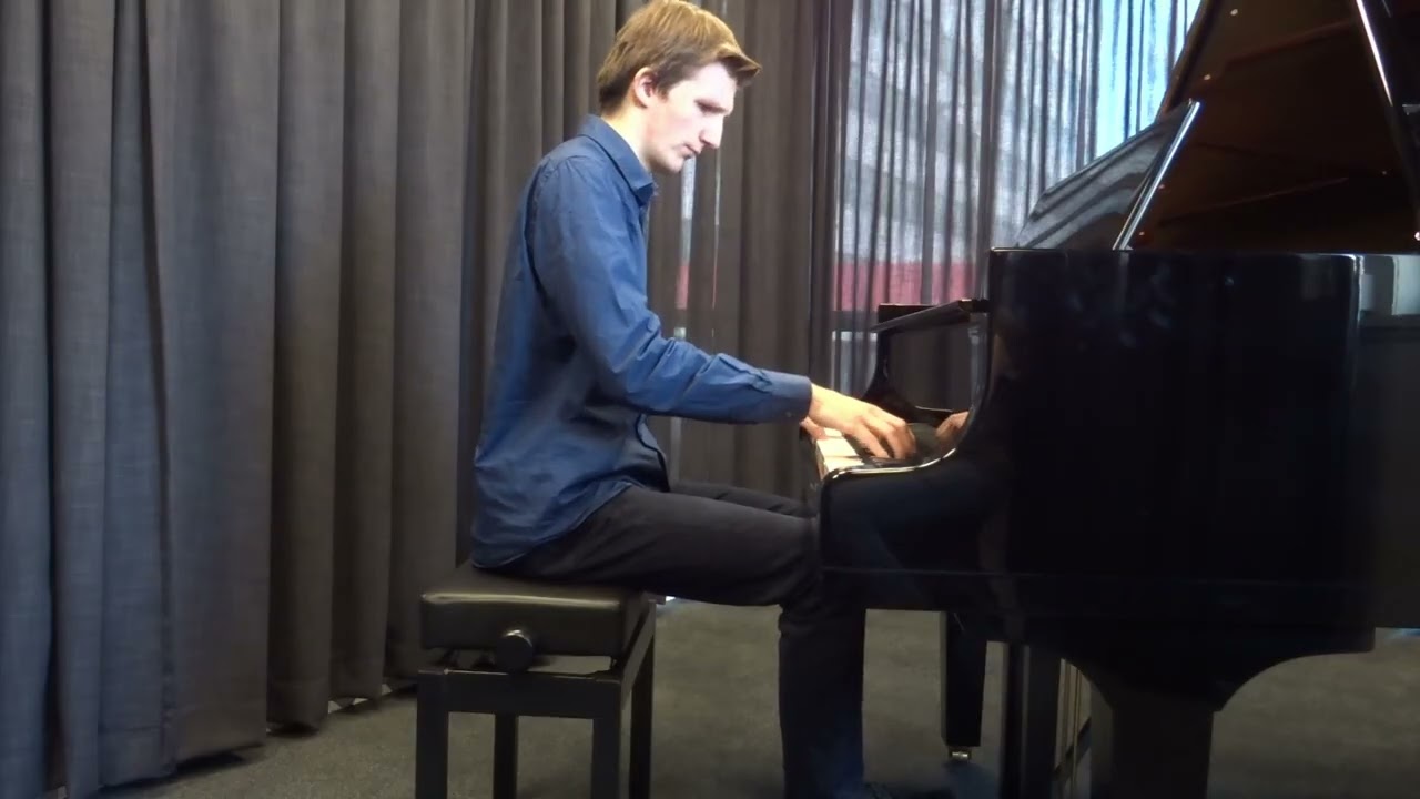 French Suite No. 2 in C minor Allemande BWV 813 - J.S. Bach - Oscar Lensink