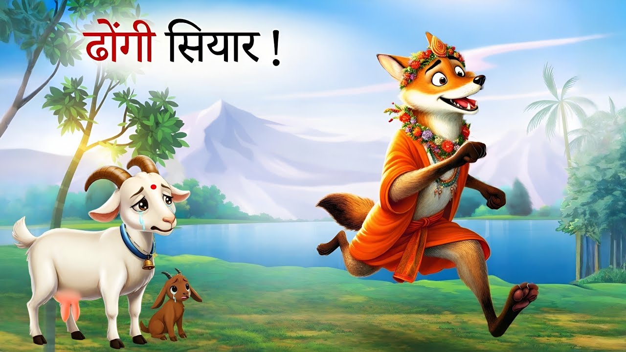 भेड़िया बना साधु | जंगल में भेड़िया का कहर | | Hindi Kahani | sher ki kahani #animation#cartoon 