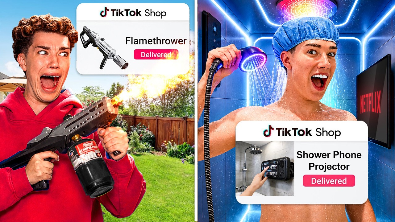 I BOUGHT EVERY HOME GADGET ON TIKTOK SHOP