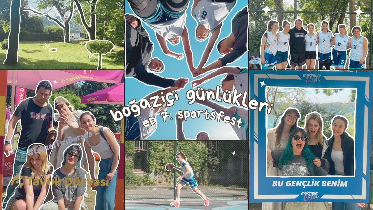 boğaziçi günlükleri | ep.7 | sports fest | 5 kişi maça çıktık 🫠 | vlog | 🏀🎧🏊‍♀️