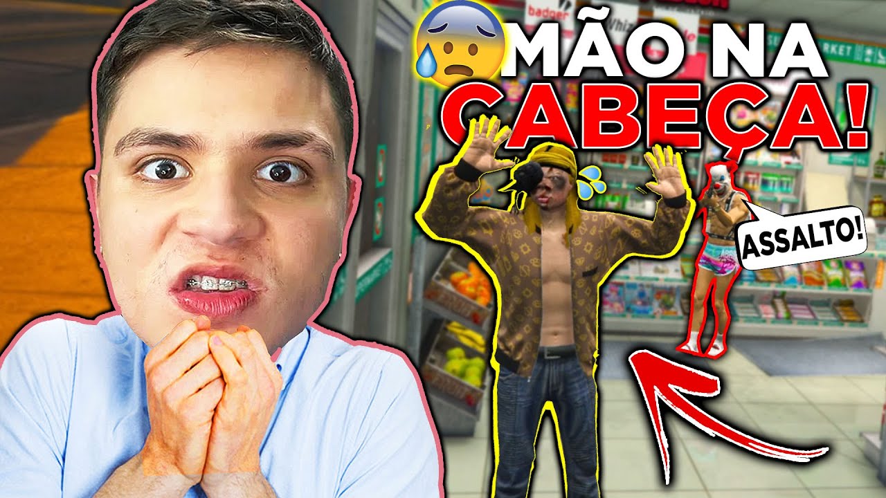 REAGl AO ASS@LT0 no GTA RP 😡 (Paulinho o LOKO)