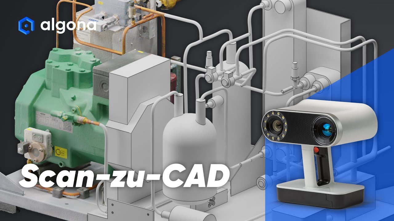 Fehlende CAD Daten von Bauteil? | Scan-zu-CAD mit Artec Leo und Geomagic Design X