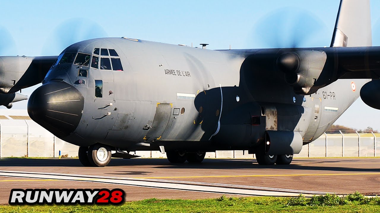 First French German KC-130 Hercules + Other French Transport Aircraft
