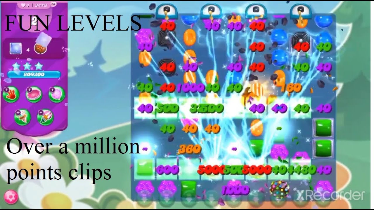 Candy Crush Saga Level over a million points clips year end special(7)