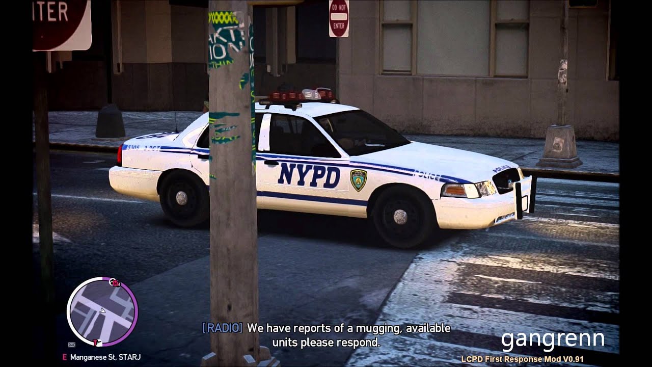 GTA4:EFLC - NYPD patrol