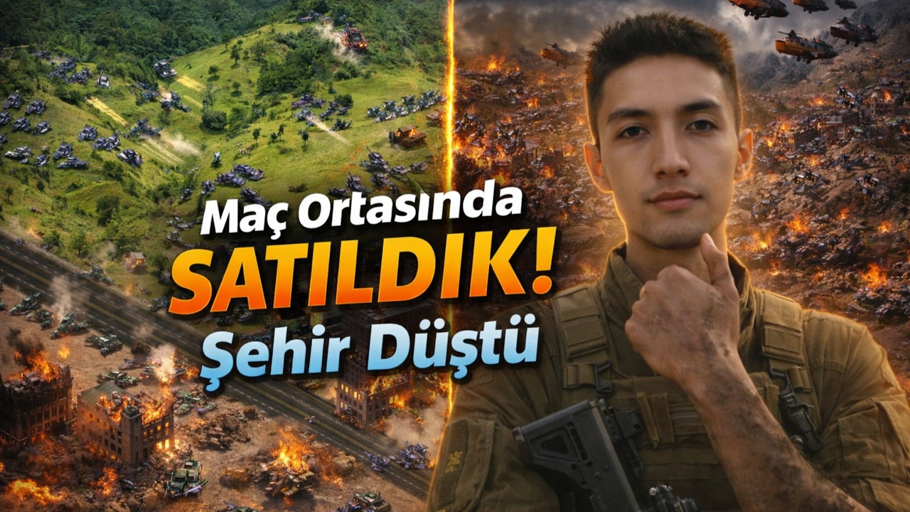 Avantaj Bizdeydi… Bir Hata Her Şeyi Bitirdi! 4vs4 ONLİNE KAOS SAVAŞI – RA2 Yuri’s Revenge