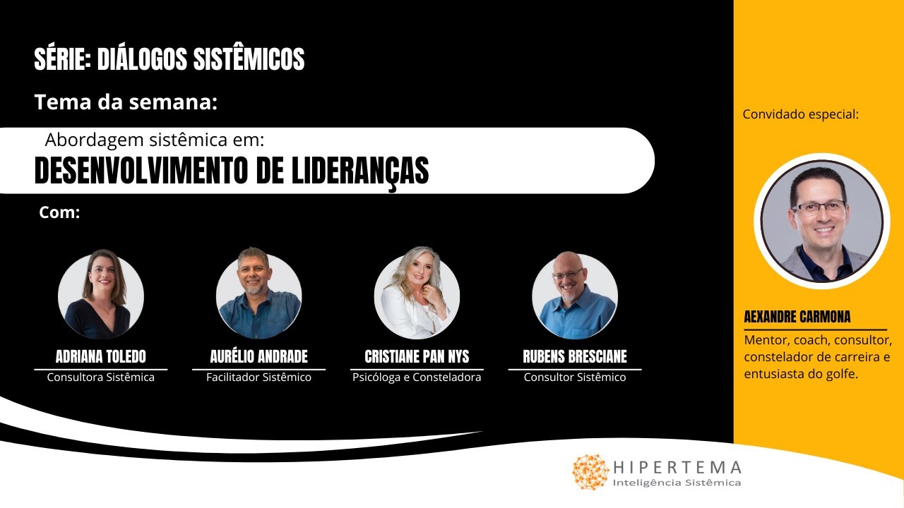 Diálogos Sistêmicos:  Abordagem sistêmica em empresas e lideranças.