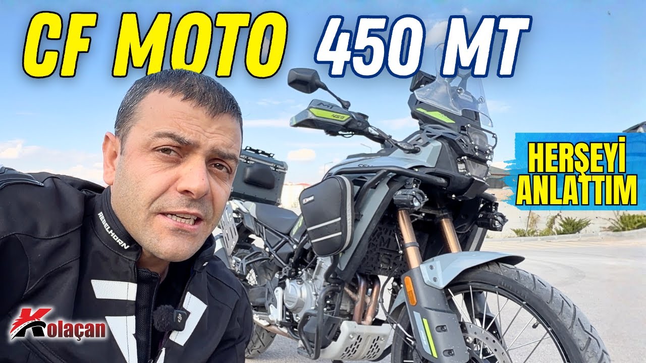 CF MOTO 450 MT motosiklet Hakkında Her Şeyi Konuştuk | Kolaçan