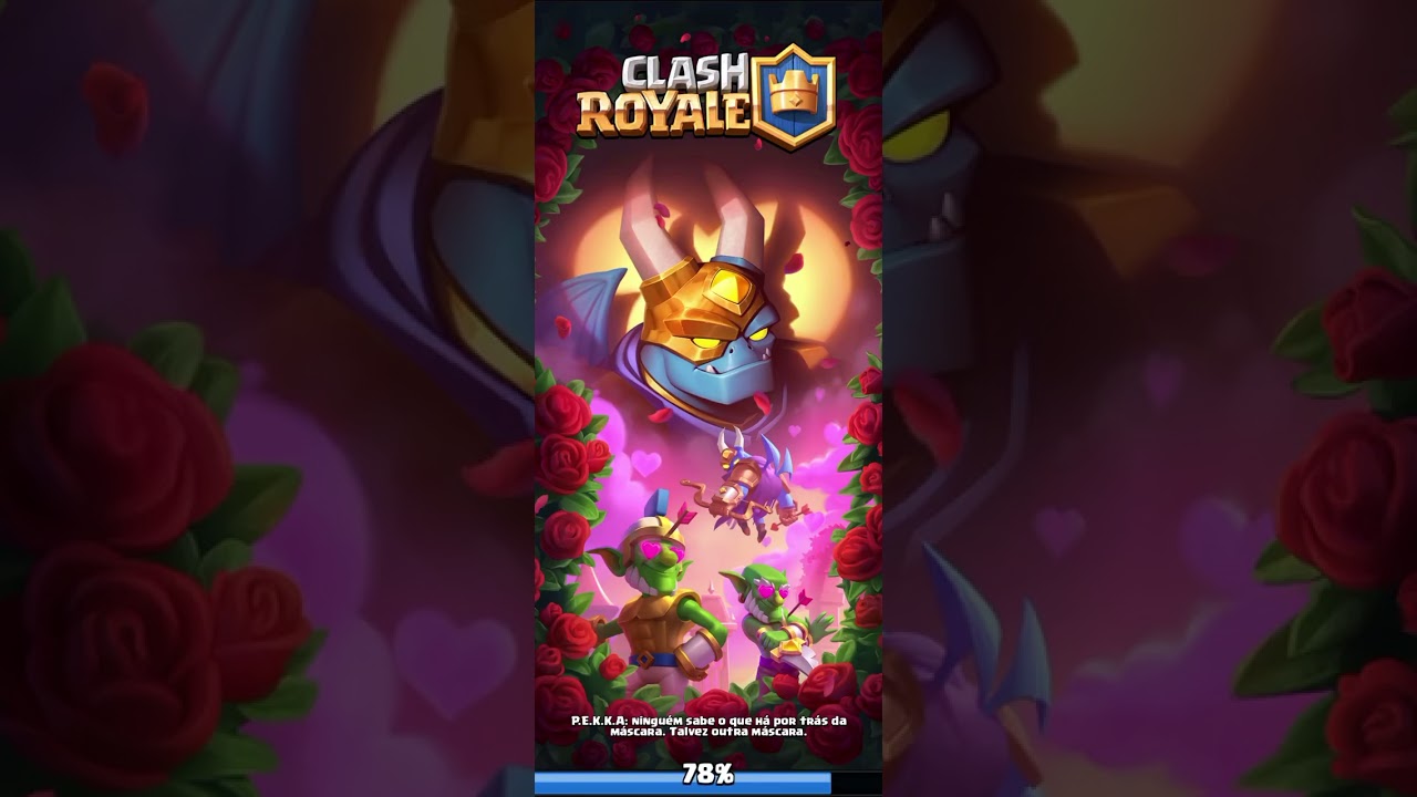 De novo jogando clash Royale
