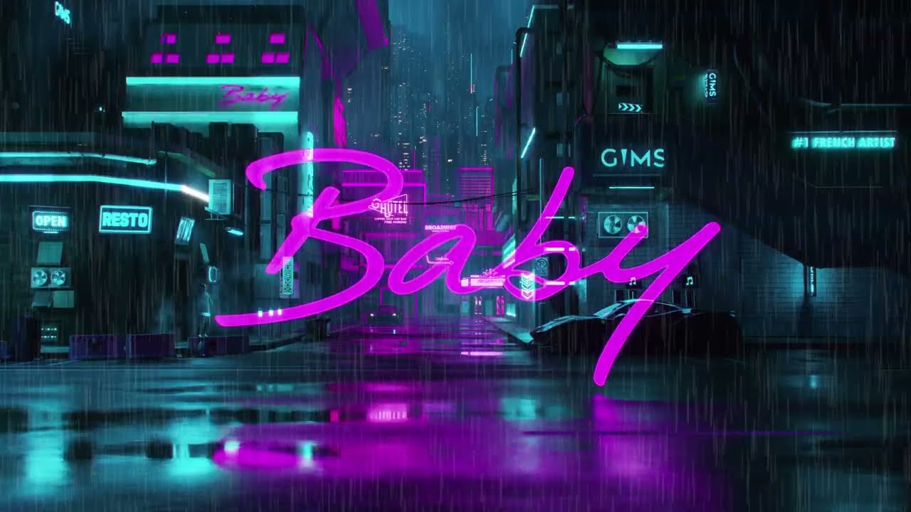 GIMS  - BABY (Official Lyrics Vidéo)
