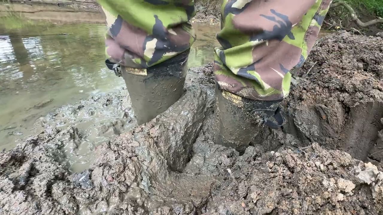 Hunter Norris in Sticky Stream Mud Part 2