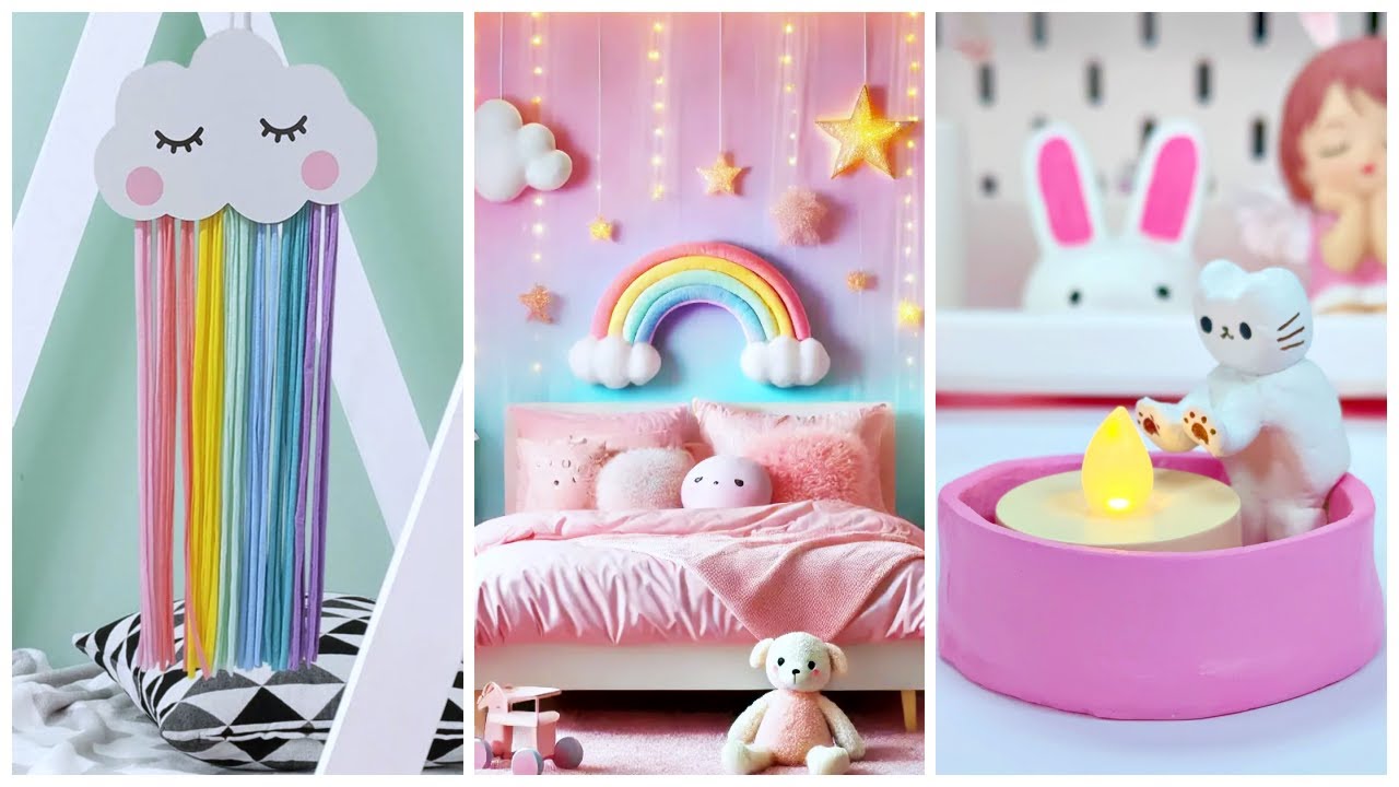 20 IDEE DIY PER DECORAZIONI CARINE DELLA STANZA CHE AMERAI 💖 #decorazionecasa