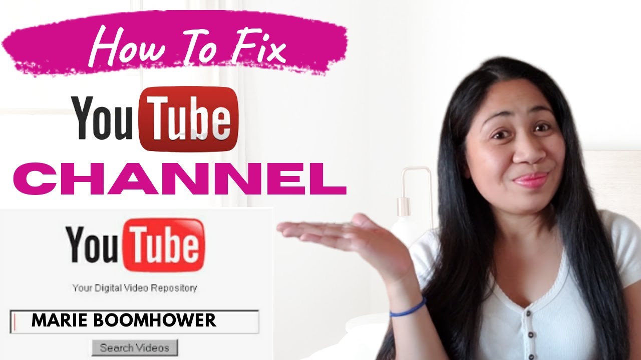 How To Fix YouTube Channel Not Showing on a Search List.