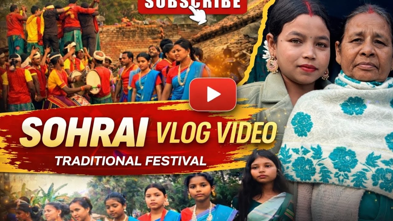 Sari Sohrai New Santhali Vlog Video /2026/ Nilee Vlog