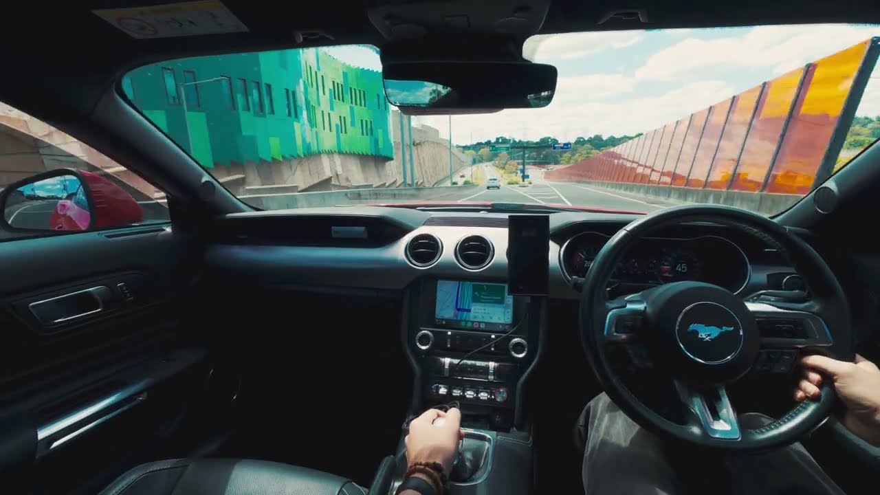 Mustang GT Exhaust Sound Test | DJI Mic Mini