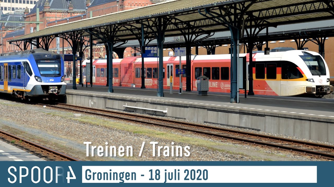 Treinen in Groningen - 18 juli 2020