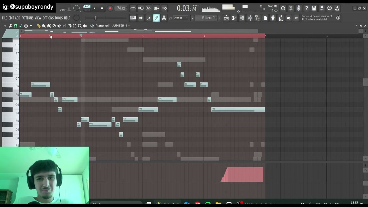 14 Year Old Producer Cooks Up NOSTALGIC Beat (Supaboy Randy)