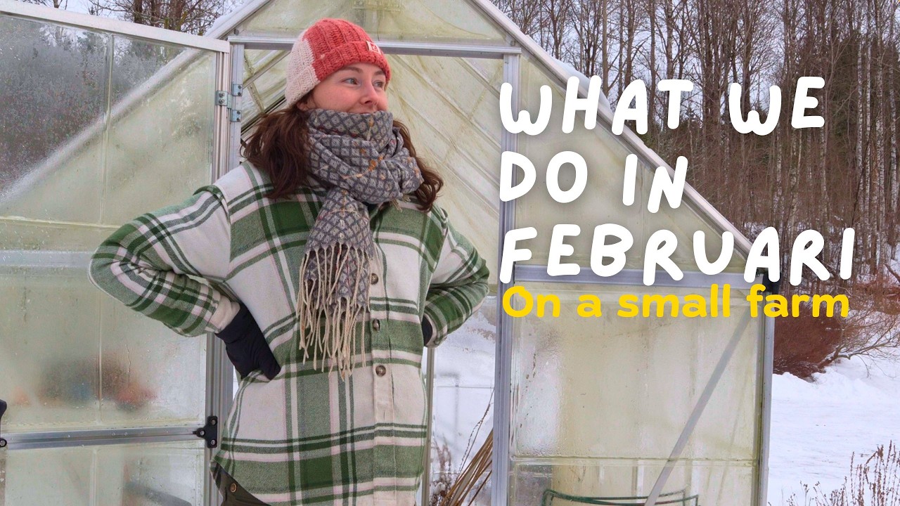 The mids of winter but, we are preparing for spring! | Rebuilding a small farm in Sweden
