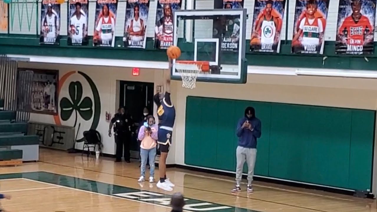 Milaysia Fulwiley SHOWS OUT | Keenan Raiders Girls Basketball vs Eau Claire Shamrocks | 1.13.2023