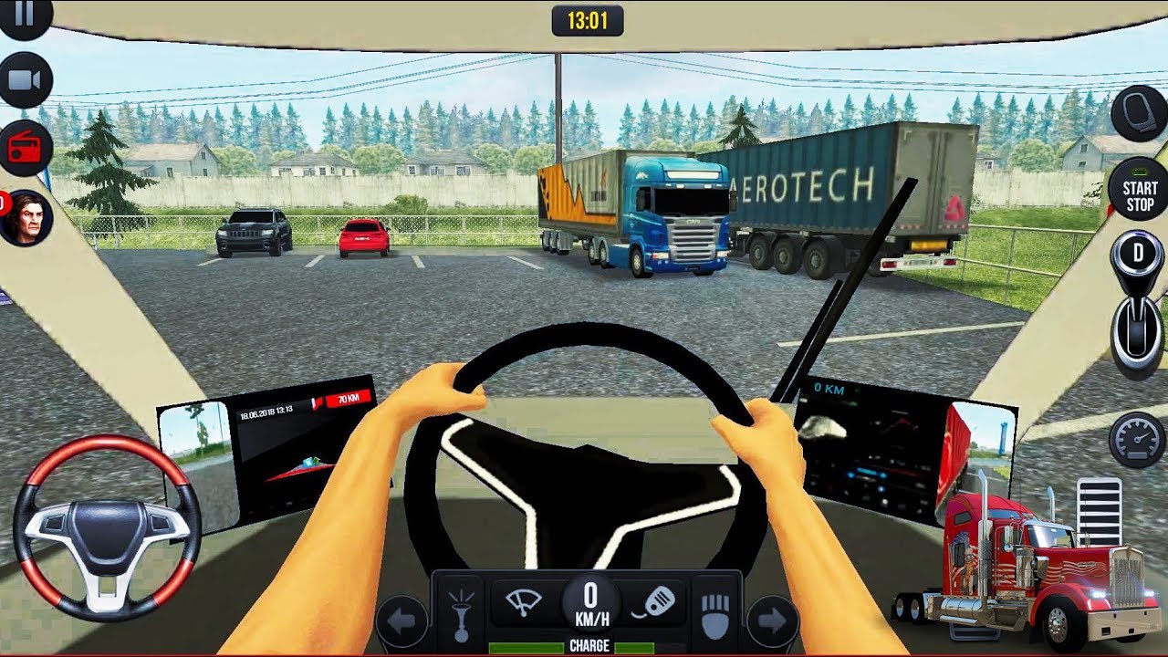 Truck Simulator 2018 Europe #9 FUTURISTIC TRUCK UNLOCKED! - Android gameplay