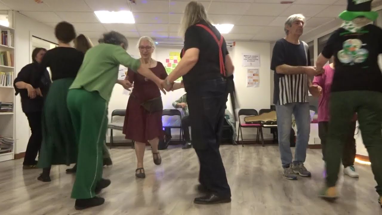 Bourrée deux temps en Quadrette