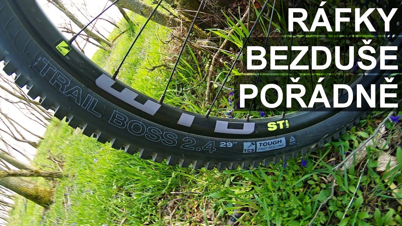 Proč jsem vyměnil ráfky a jak dělat bezduše odolněji