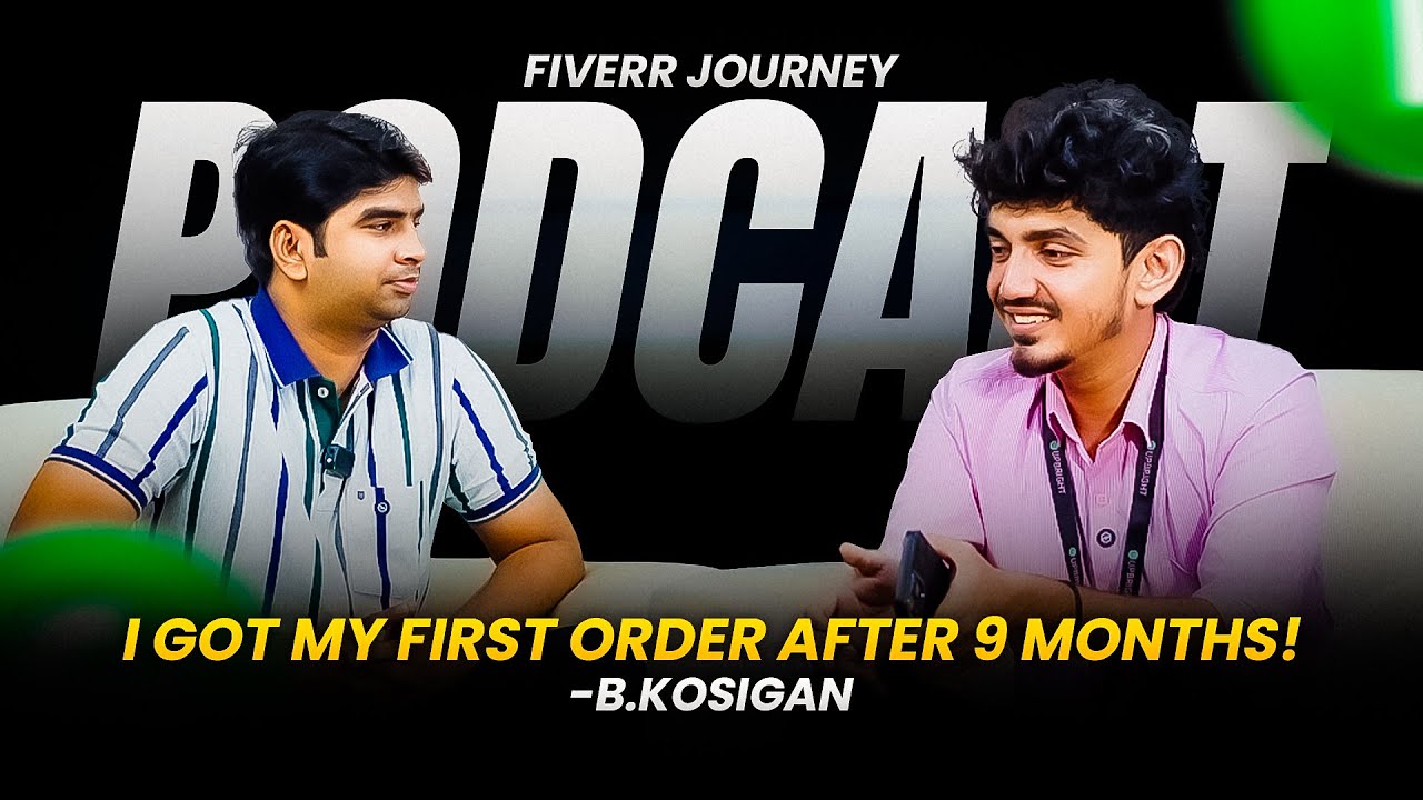 The Wait is Over! 😱 Fiverr-ல $16,000 💸 சம்பாதிச்ச Kosigan-oda Full Podcast இதோ! 🎧🔥