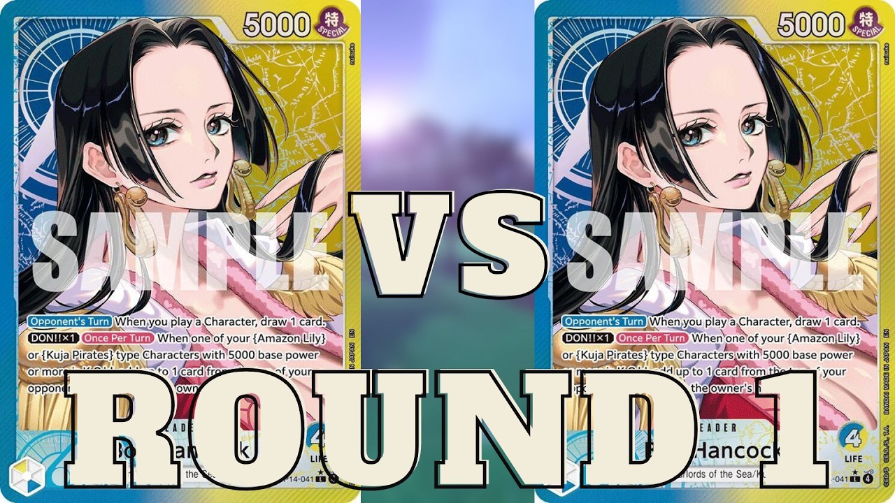 [EB-03] Blue/Yellow Boa Vs Blue/Yellow Boa | Round 1! | The Grind Matchup???