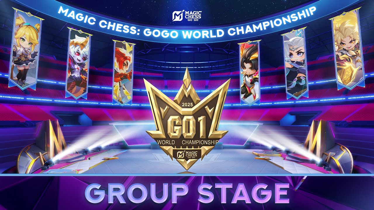 🔴LIVE | Magic Chess: Go Go World Championship Group Stage | GO1 Group Stage | ENG Stream