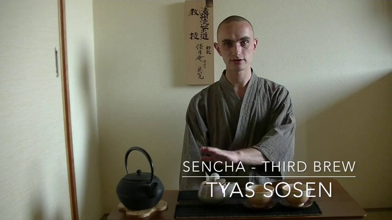 Brewing tea - Sencha third brew