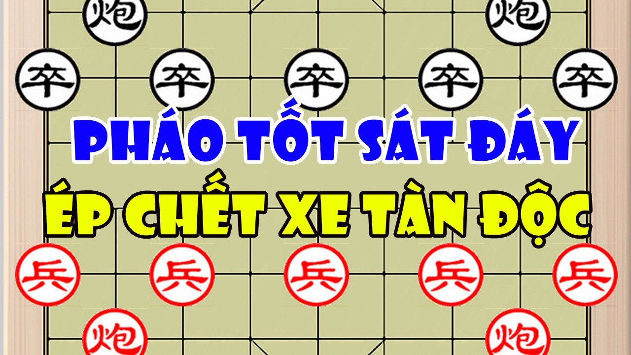 Lục Vĩ Thao (陆伟韬) vs Thân Bằng (申鹏)| Cắm Pháo Thí Tốt Sát Đáy Ép Chết Xe Tàn Độc