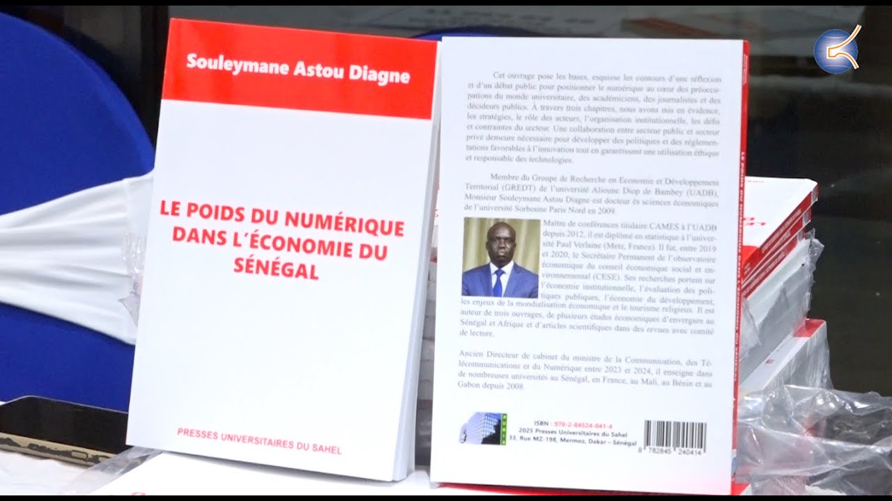 Ouvrage de Dr Souleymane Astou Diagne : Le numérique comme levier de développement