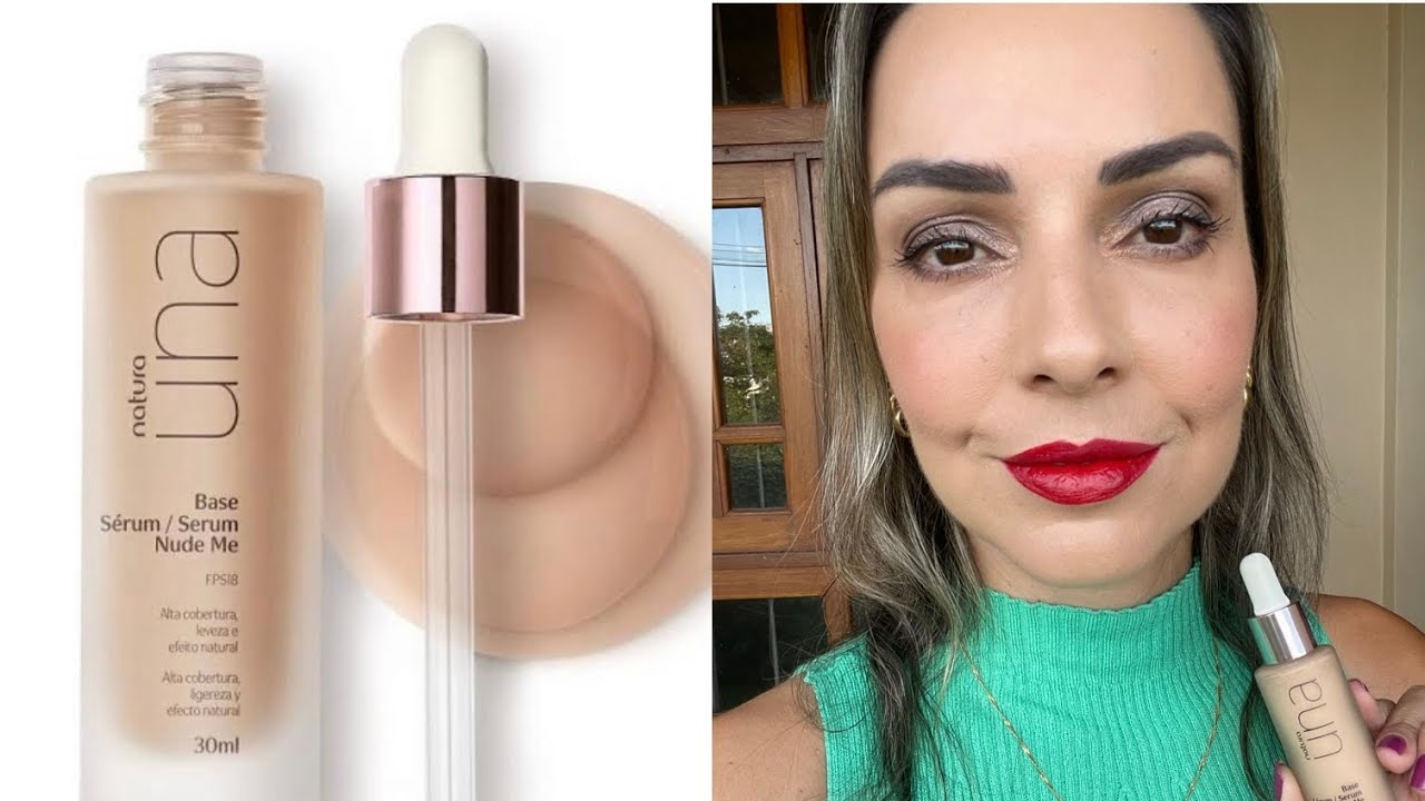 BATE PAPO + NOVA BASE NATURA UNA NUDE ME (parte 1)