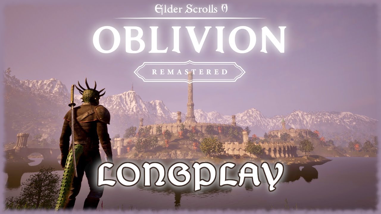 Oblivion Remastered - Longplay ⚔️ First Impressions Gameplay [With Commentary] 4k