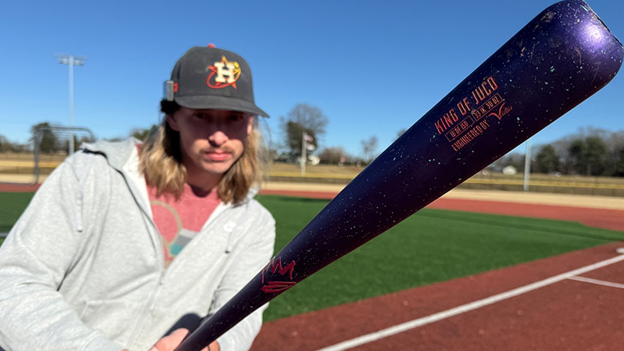 Hitting with the Victus PURPLE PUNISHER | King Of Juco Limited Edition Wood Bat Review