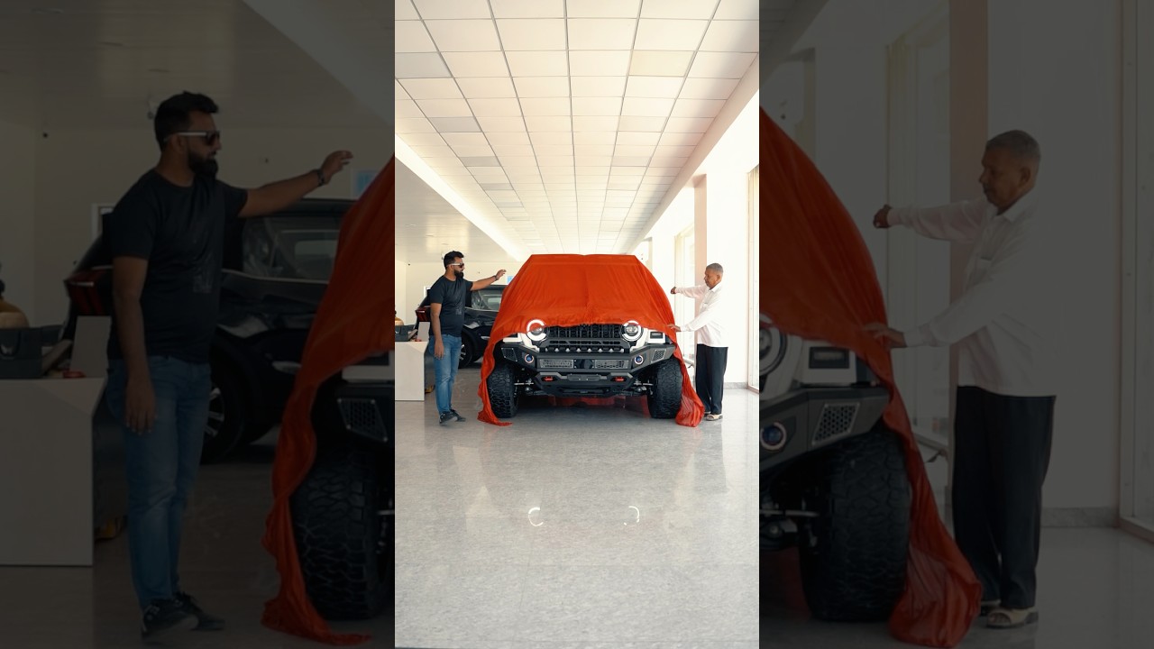 Delivery of heavily modified 2025 THAR ROXX 4x4🔥| Hassan | Cinematics