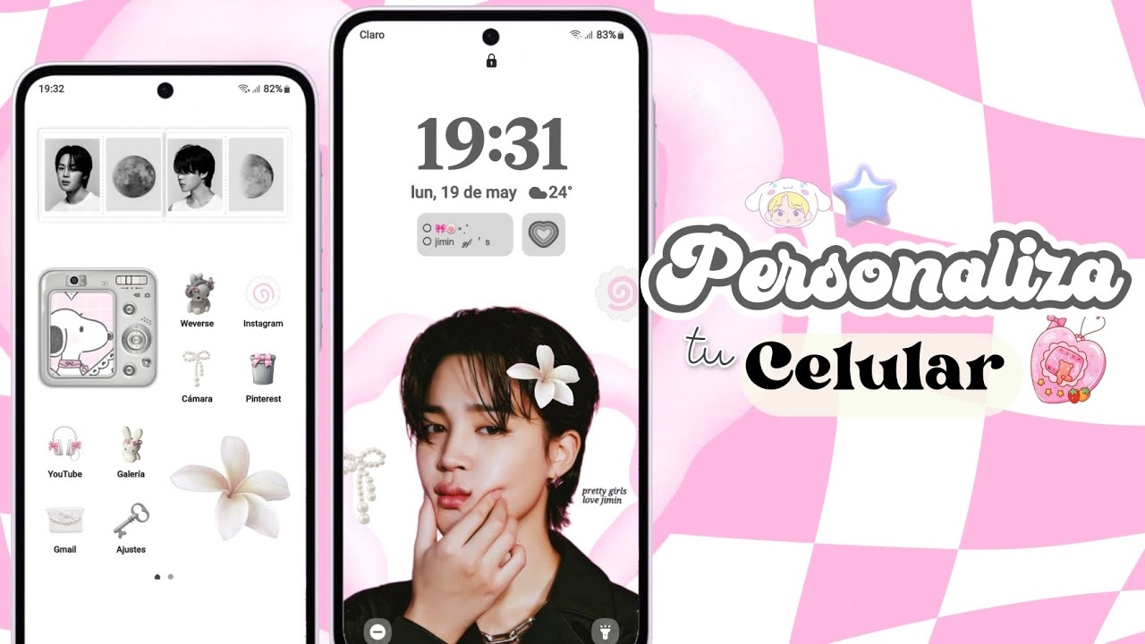 🎀 PERSONALIZA TU CELULAR ANDROID (Samsung) ₊˚⊹♡ by @pameokay