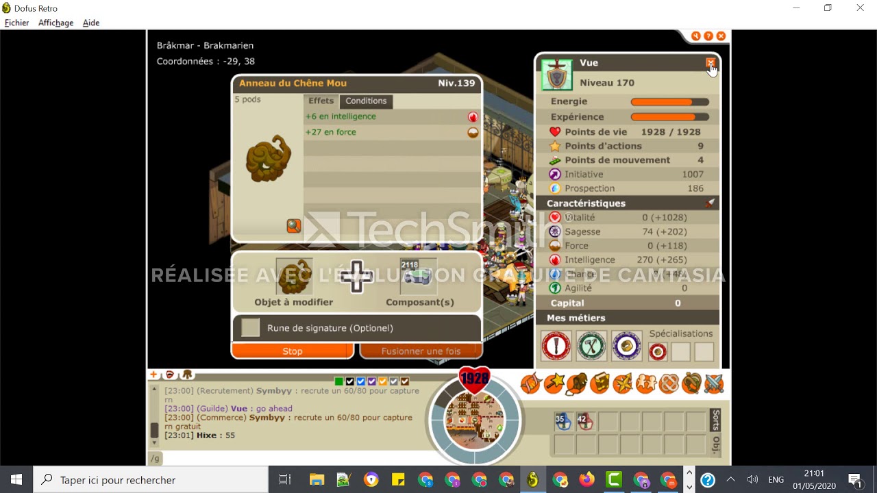 DOFUS RETRO - MONTER JOAILLOMAGE DE LVL 1 - LVL 100 TRES FACILE
