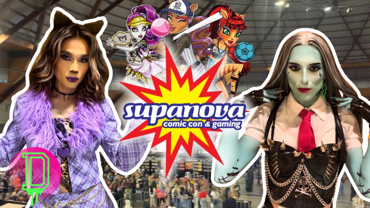 Monster High Cosplay!!! CON VLOG SUPANOVA SYDNEY 2024